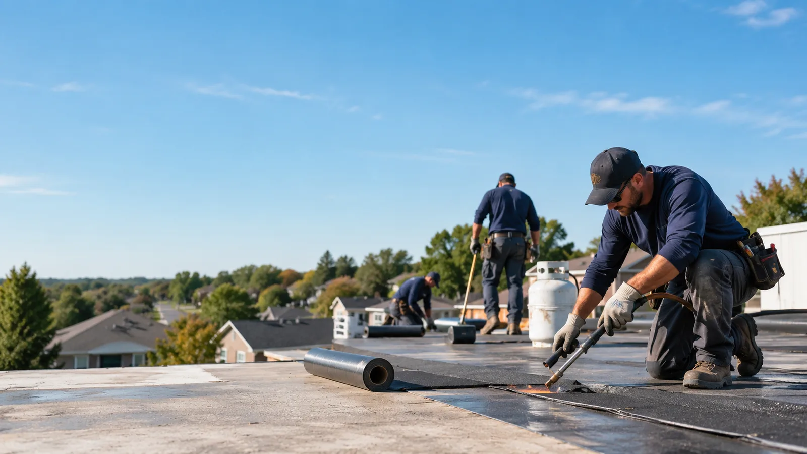 Flat Roof Leak Repair providers in Scotts, MI